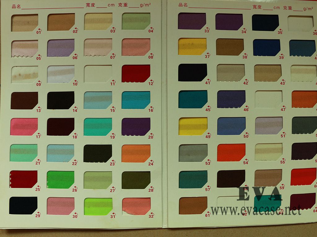 EVA Case lining of the mutispandex color sheet