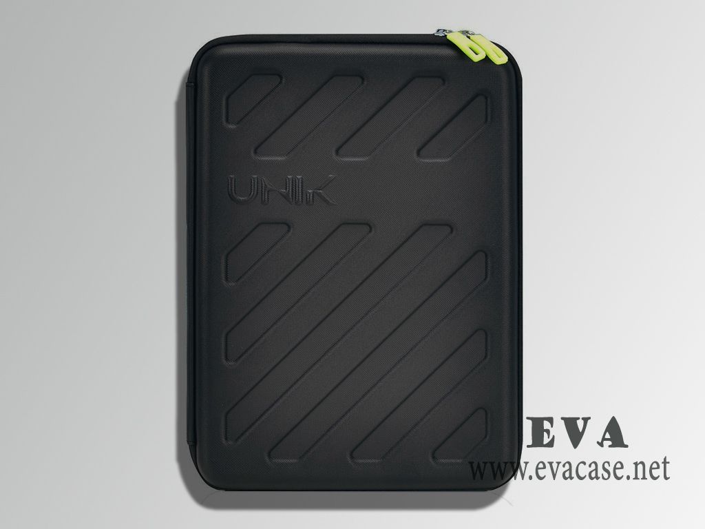 UNIK custom hard shell laptop armor bag case front view