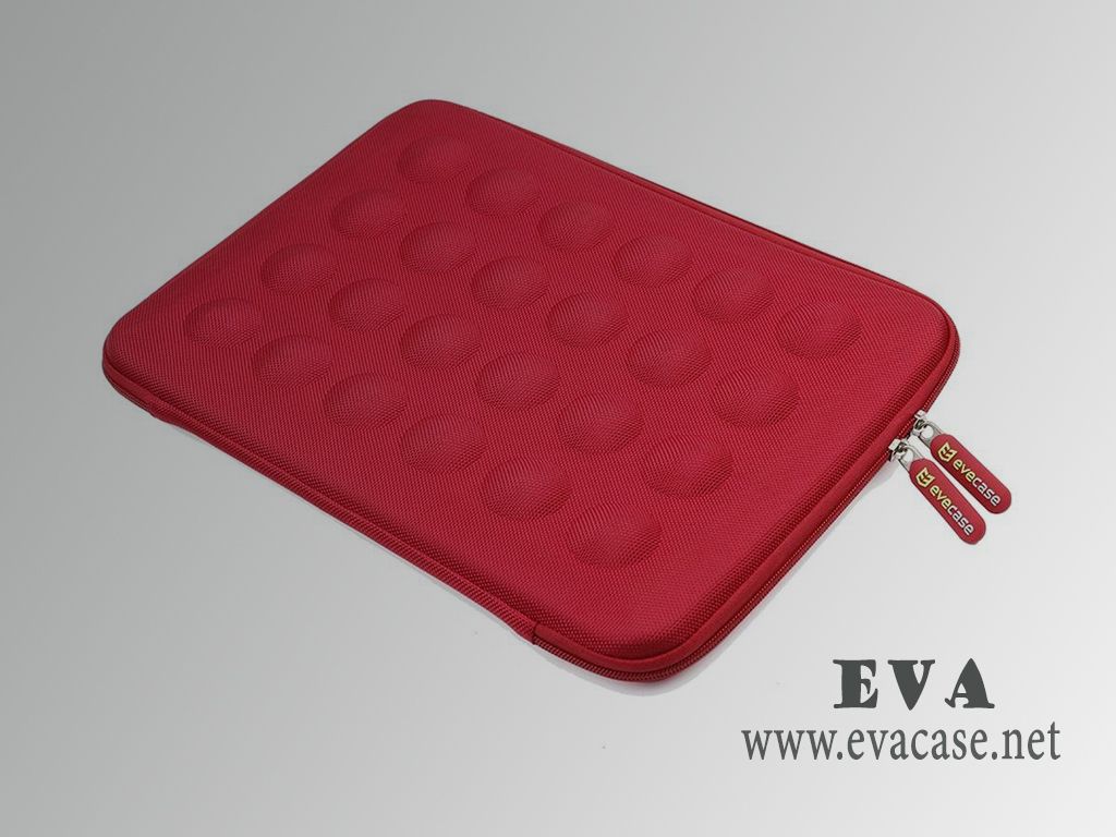 Evecase cheap hard shell laptop cover sleeve with bubble design