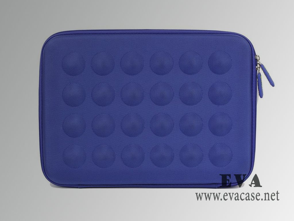 Evecase cheap hard shell laptop cover sleeve in blue