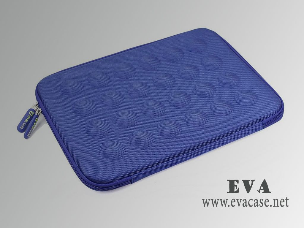 Evecase cheap hard shell laptop cover sleeve with nylon zipper