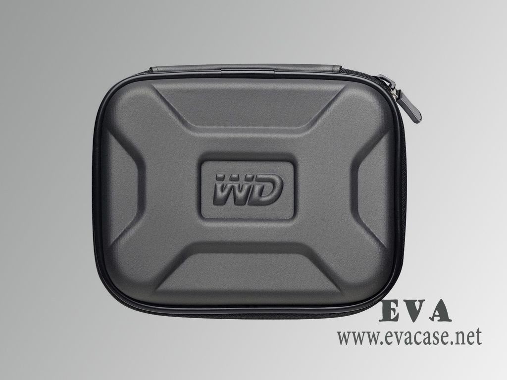 Western Digital external usb EVA hard drive case dark grey