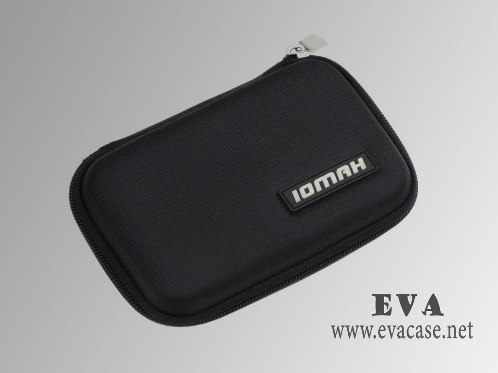 usb external EVA hard drive case with velcro band inside