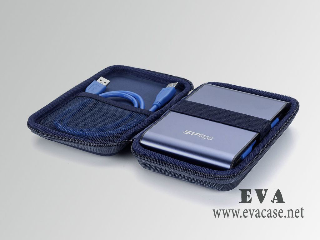 EVA hard drive case 2.5 for usb 3.0 free sample design