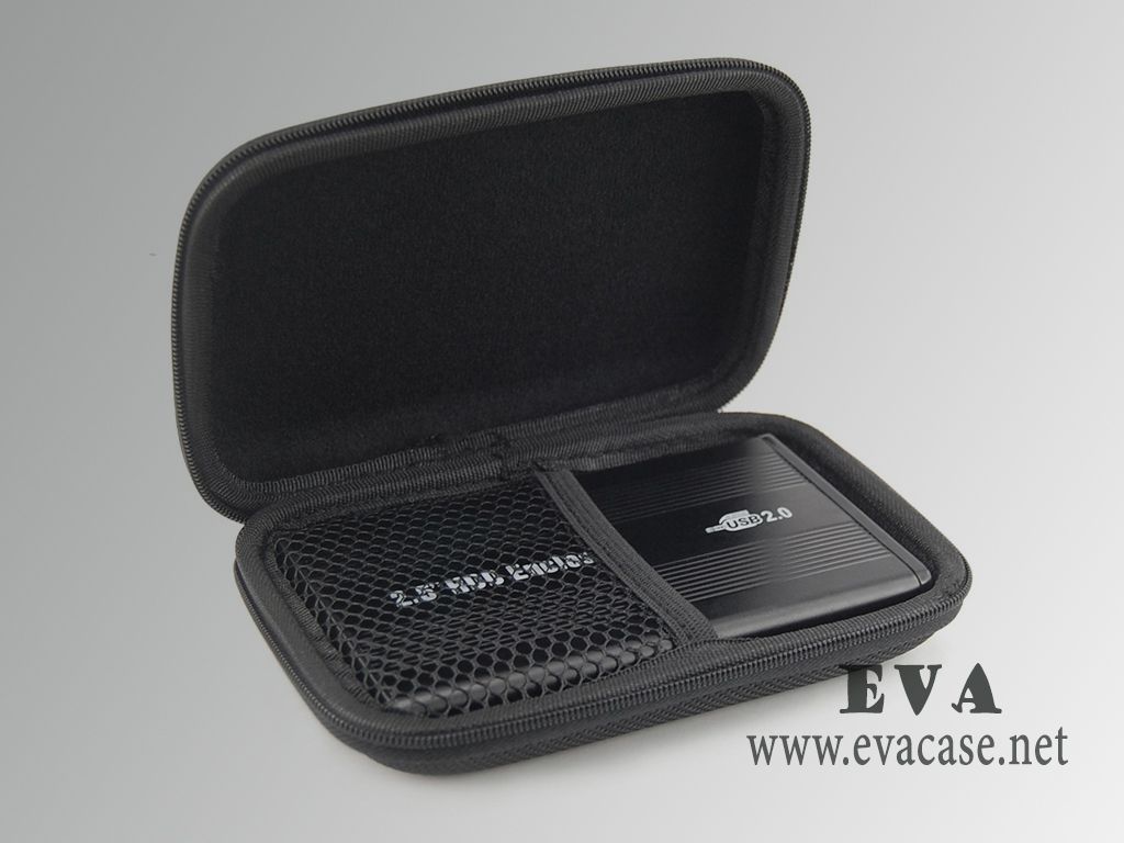 Unbranded EVA external hdd carry case inside view