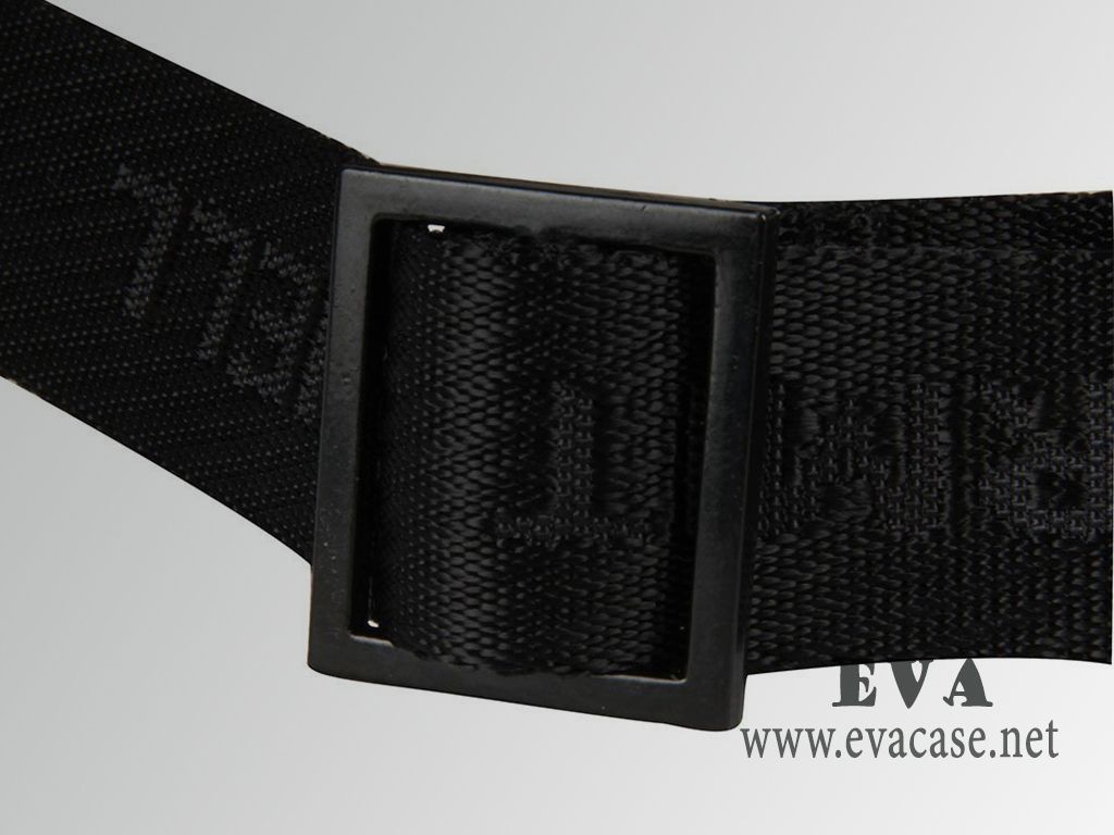 Custom Hard Shell EVA camera case for dslr with nylon shoulder strap
