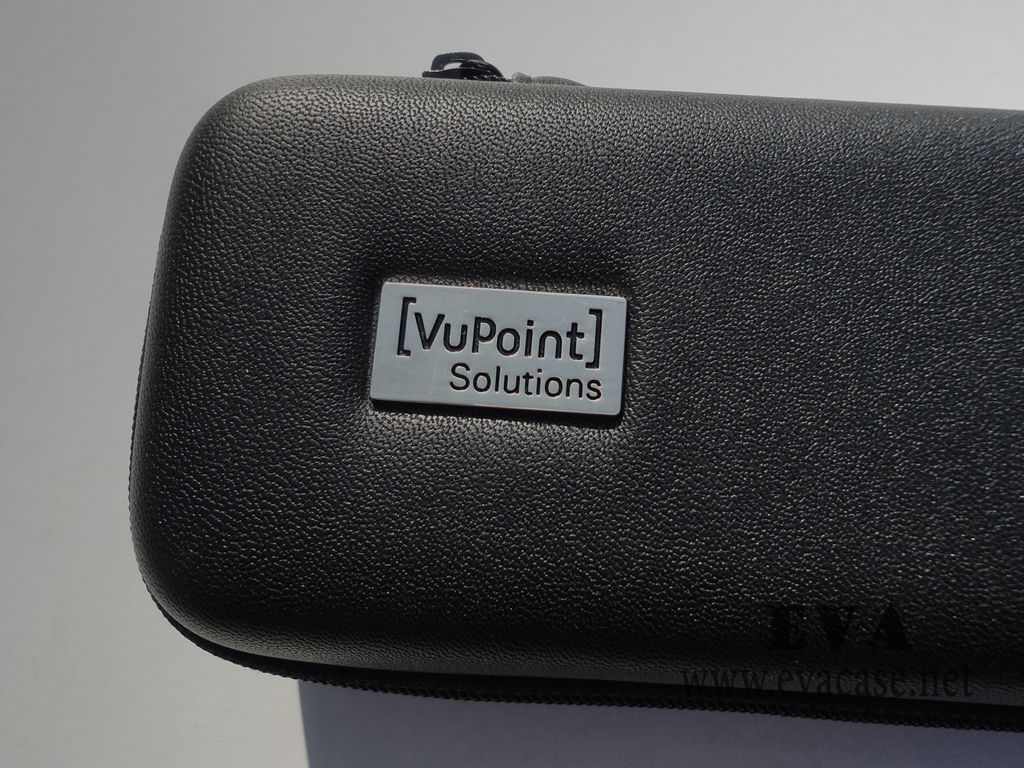 EVA Portable Scanner Carrying Case with metal nameplate logo