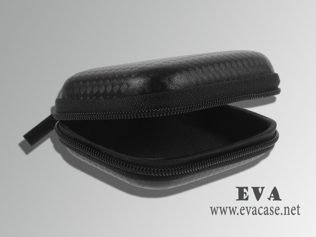 Wallytech Mini gopro hard carrying case with zipper opened