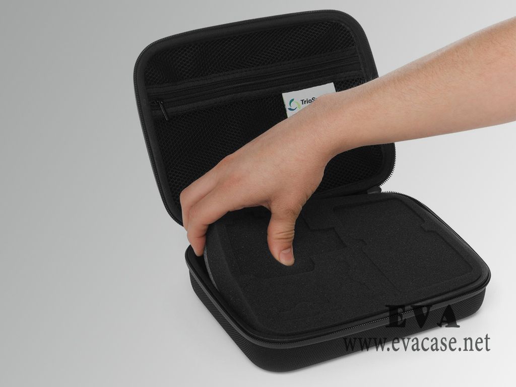 large sp gopro pov case with pre die cutting foam interior