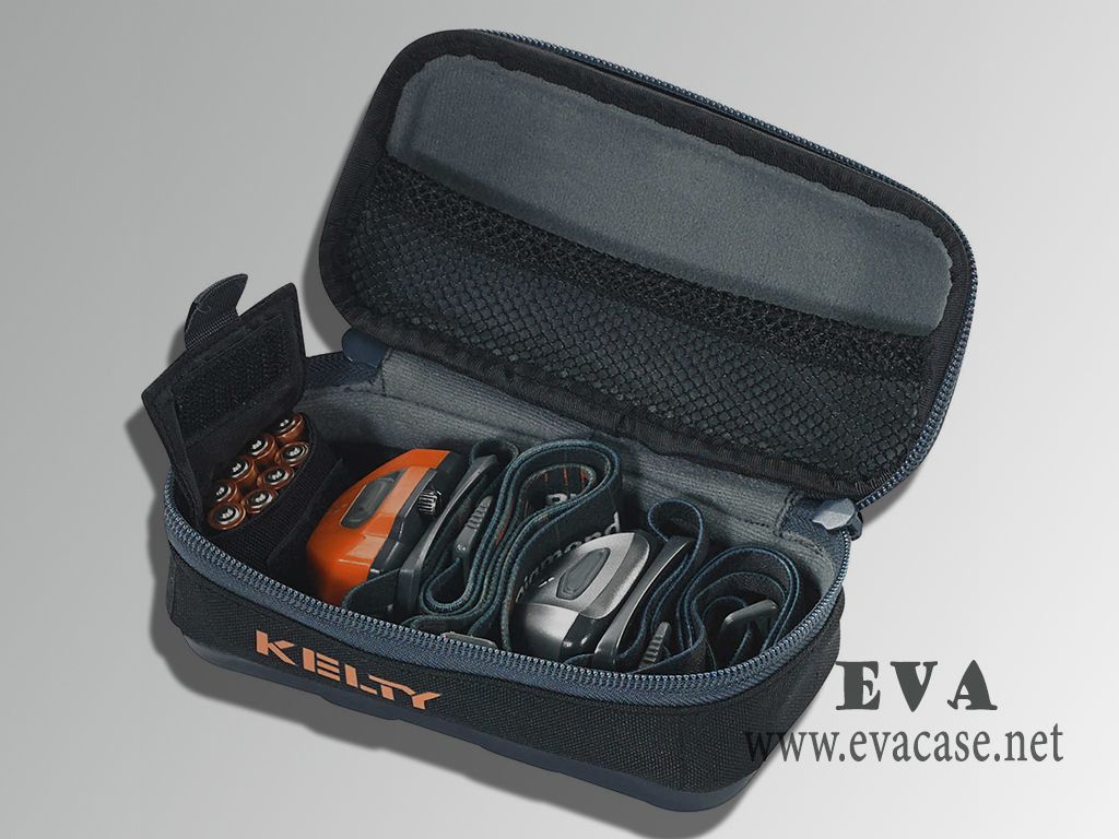 Best carrying case for gopro and accessories mesh pocket and velcro band inside