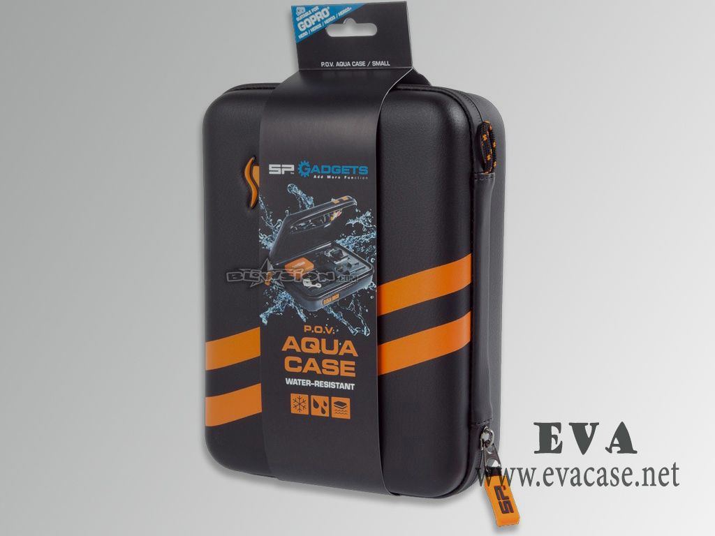 Gopro pov storage case with front view