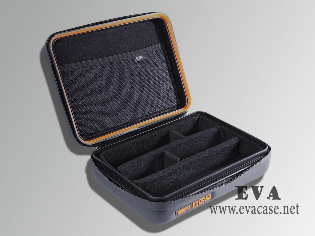 Gopro pov storage case with custom inviders inside