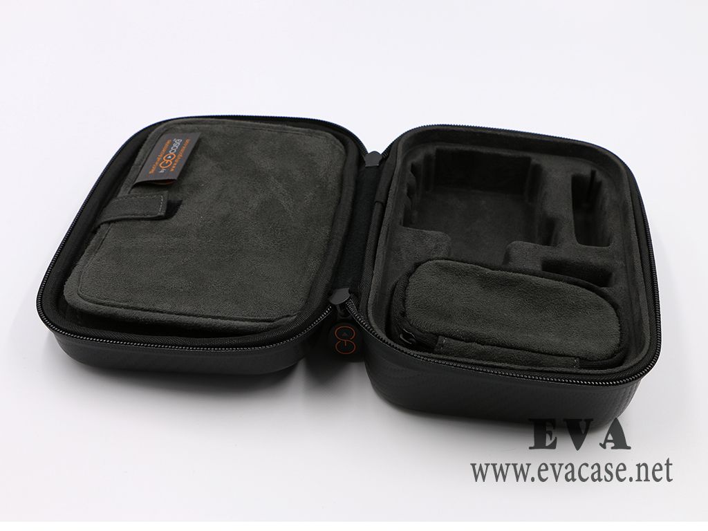 EVA gopro accessories carrying cases inside view