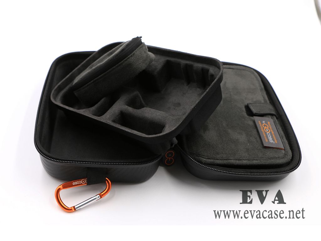Best custom gopro carrying accessories case with removable interior