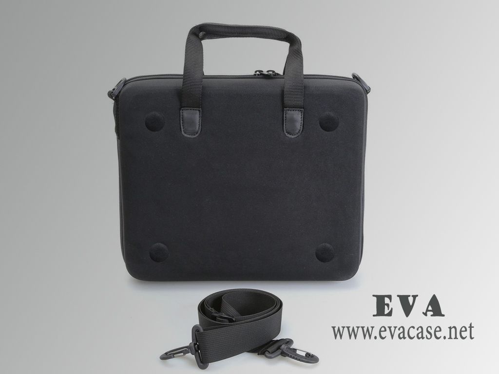 portable printer carrying case with removable shoulder strap