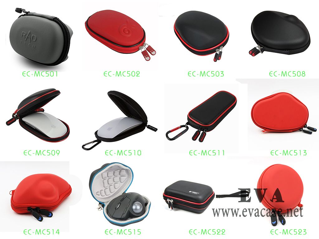 Computer mouse travel case Hard Shell EVA available styles