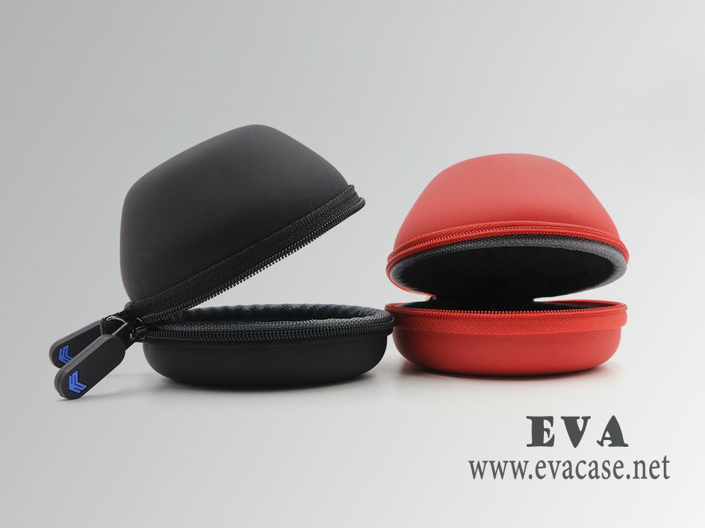 Wireless mouse case pouch thermal forming EVA black and red