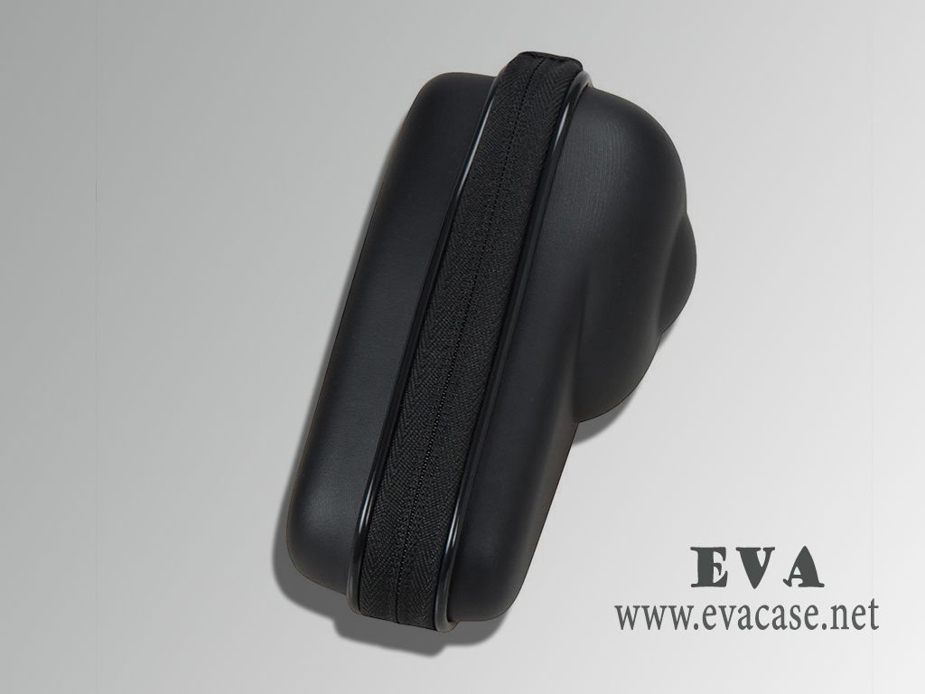 Customed design shaped 360 Degree Camera zippered storage travel case with plastic piping