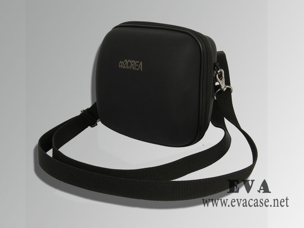 Molded EVA Portable Photo Printer case cover box with shoulder strap