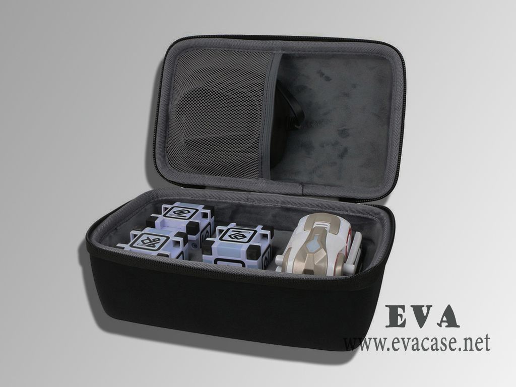custom EVA Cozmo carrying hard case inside view