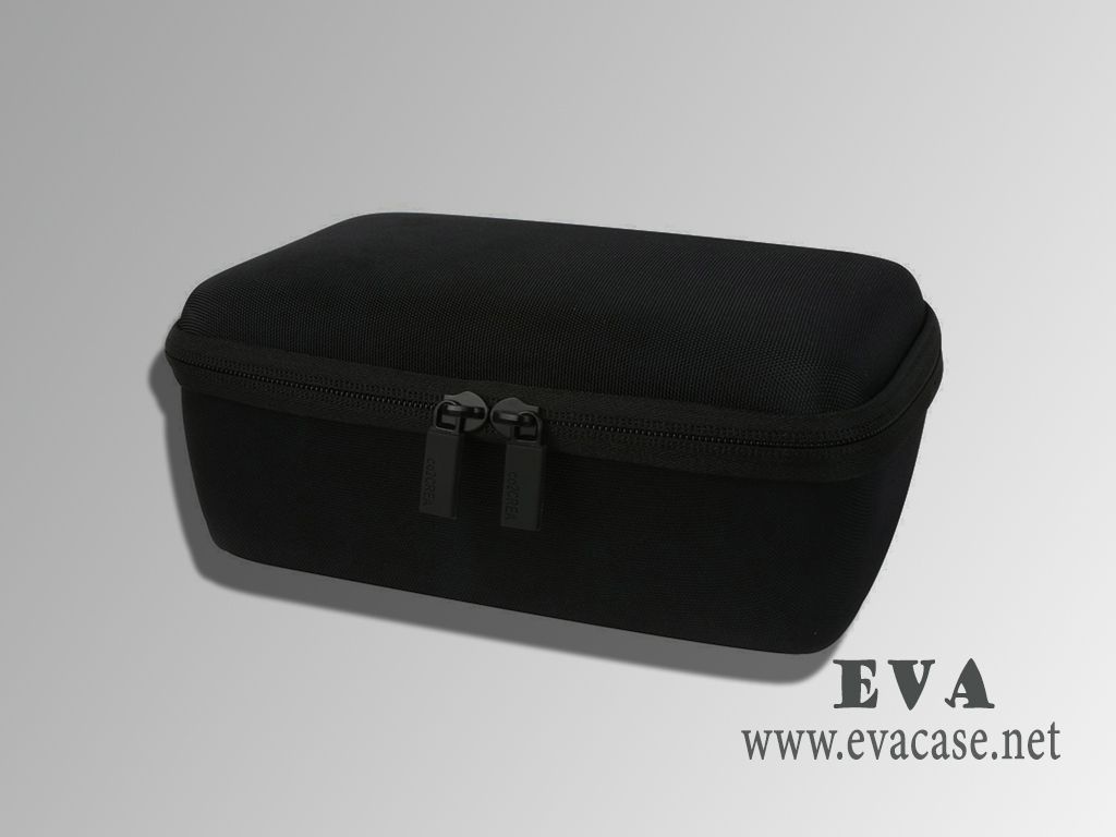 custom EVA Cozmo carrying hard case with black nylon revised zipper