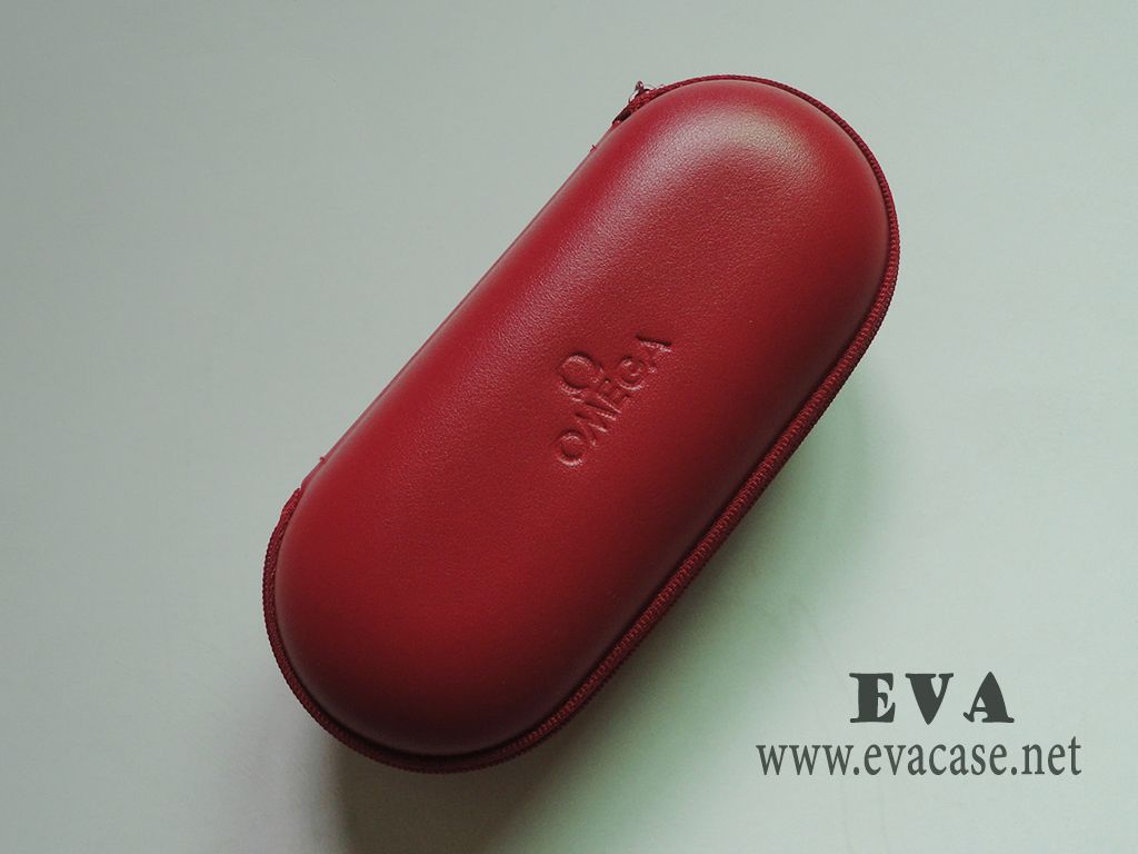 OMEGA Hard shell EVA customized watch box case with embossed logo