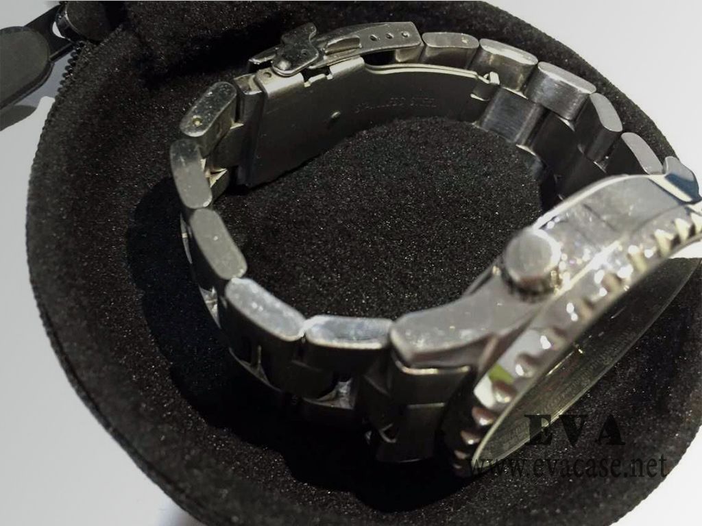 EVA mens watch holder jewelry boxes case sample set up