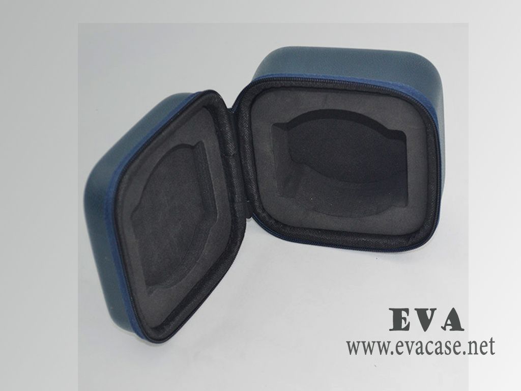 Thermal foamed EVA wrist watch travel leather case OEM service