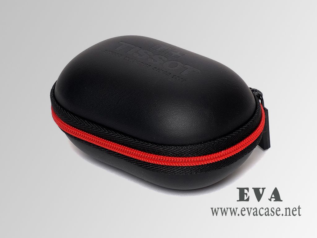 Tissot custom made EVA watch box with red zipper