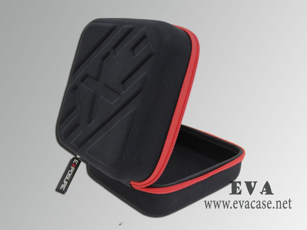 Molded soft EVA Shell Bike lights case compact design