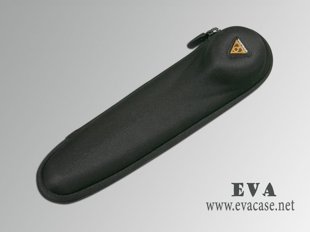 Molded EVA bicycle pump carrying bag case front view