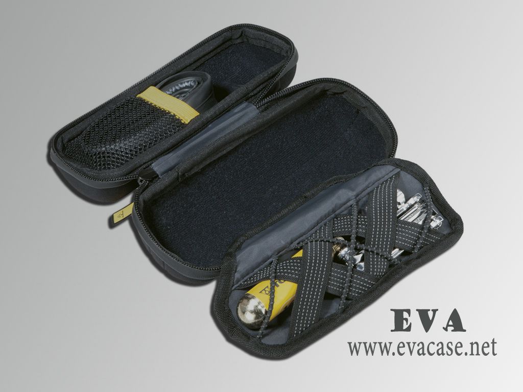 Cycle Bottle Cage Style Tool Pack case inside view