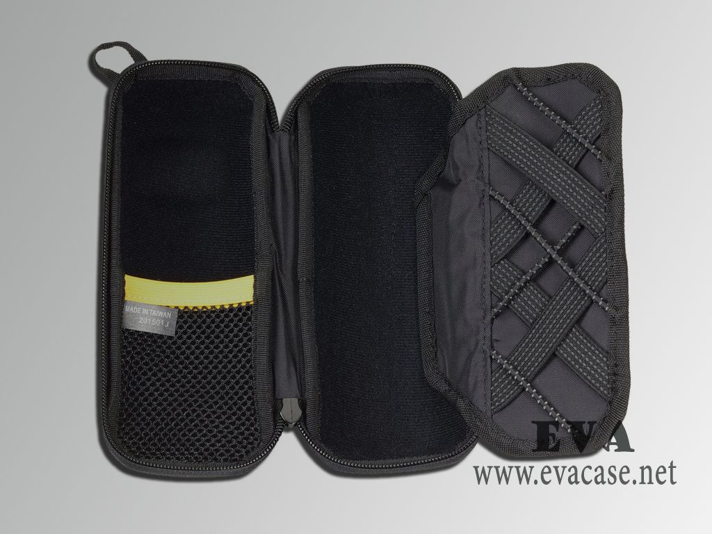 Cycle Bottle Cage Style Tool Pack case with mesh pockets