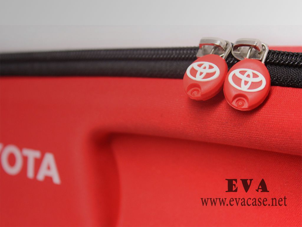 Hard Shell EVA auto emergency tool kit set case zipper pullers