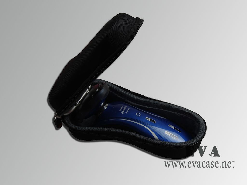 Hard Shell EVA Protective safety razor travel case with nylon coated