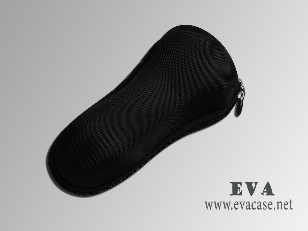 Hard Shell EVA Protective safety razor travel case zipper closure