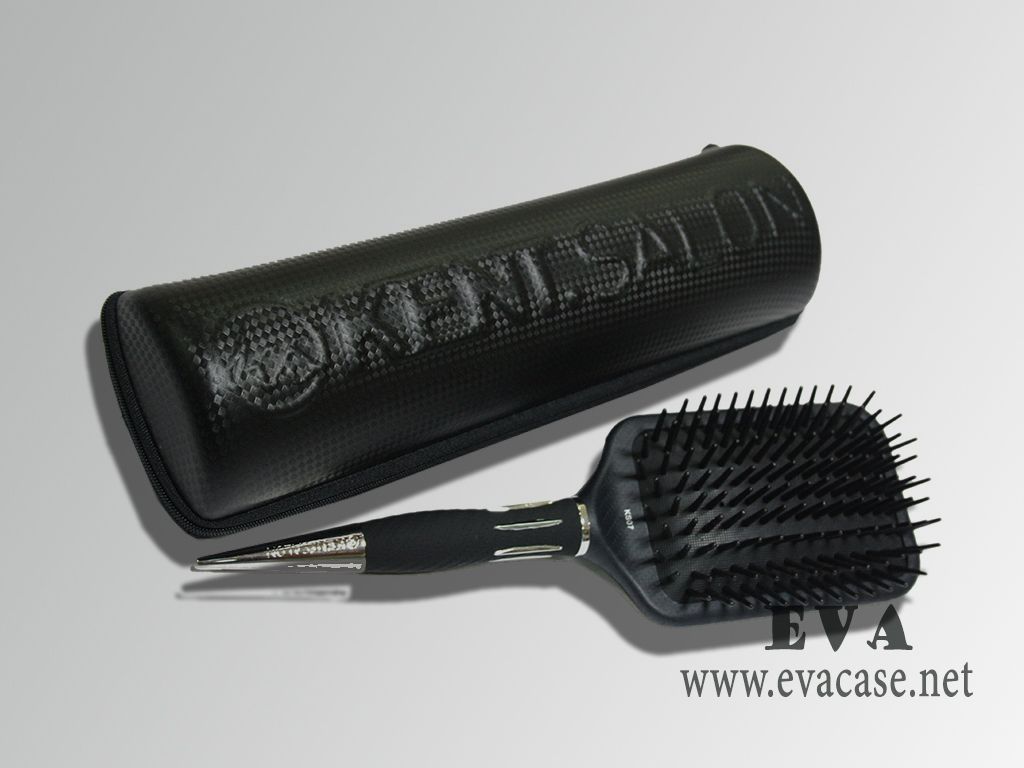 Hard EVA Curved Vent Styling Brush case custom design
