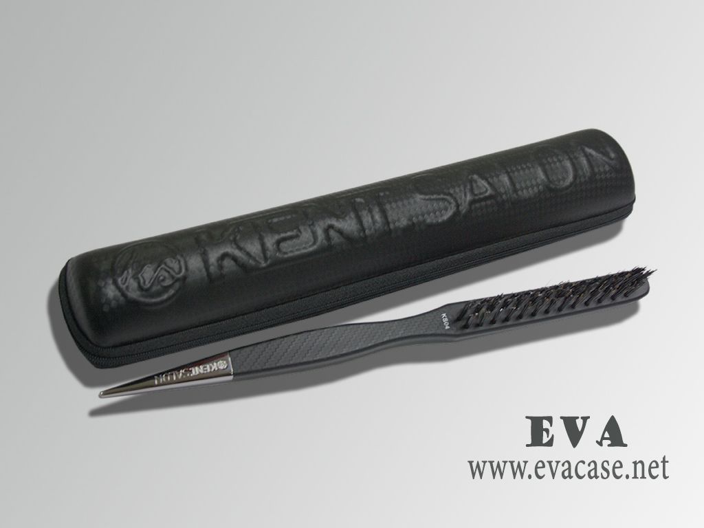Hard EVA Curved Vent Styling Brush case OEM factory