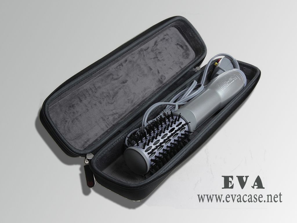 Hard EVA Flat Iron Hair Straightener case inside