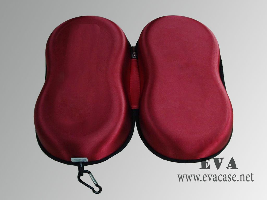 NFINITY molded EVA shoes storage case with carabiner carrying