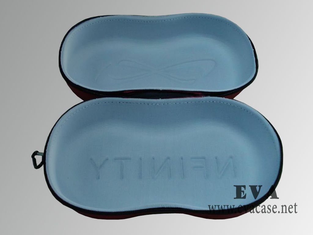 NFINITY molded EVA shoes storage case inside view