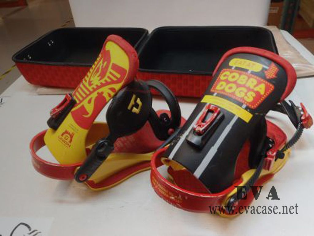 Union cobradogs hard shell EVA shoes protective case with zipper open