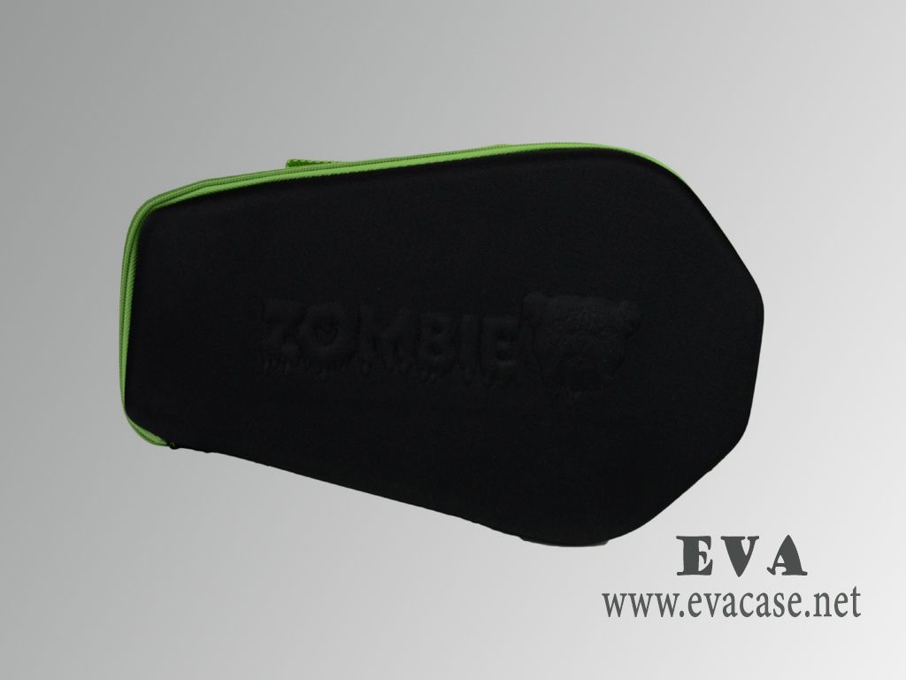 thermal formed EVA pistol carrying case with embossed logo