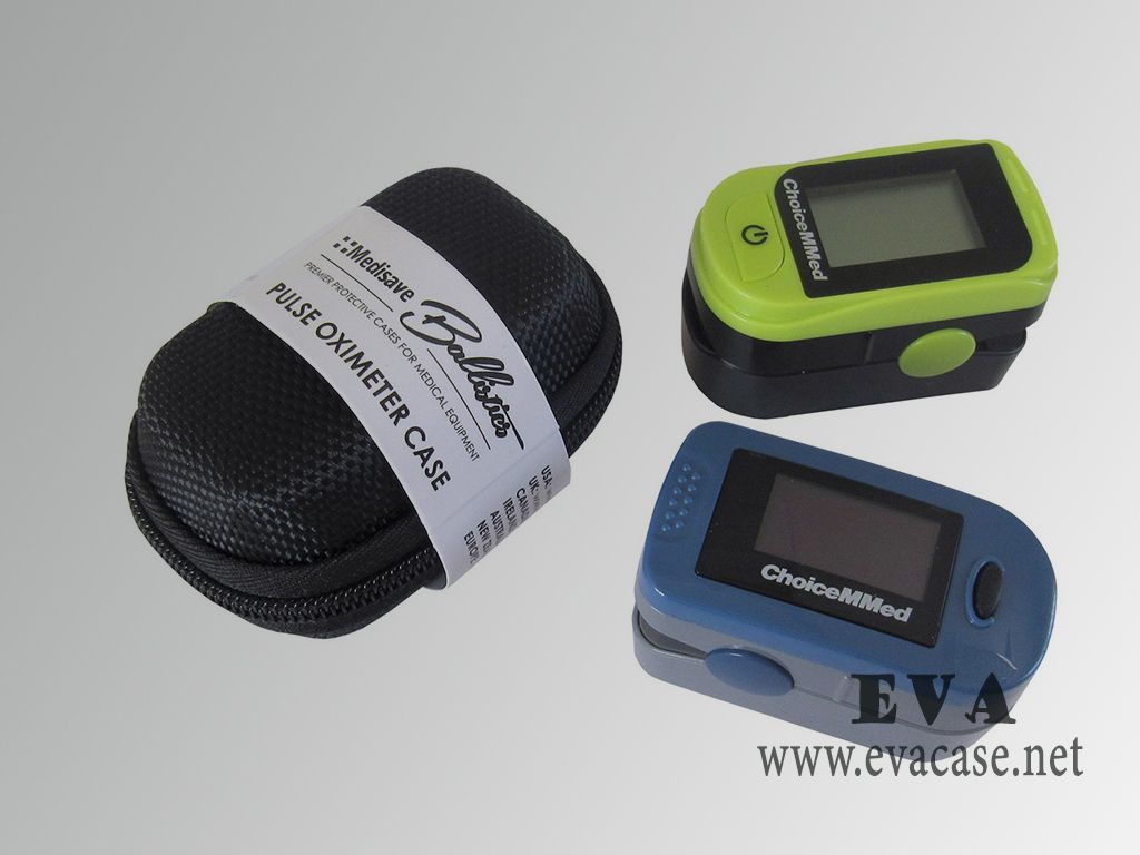 Hard Shell finger pulse oximeter carrier case free sample design