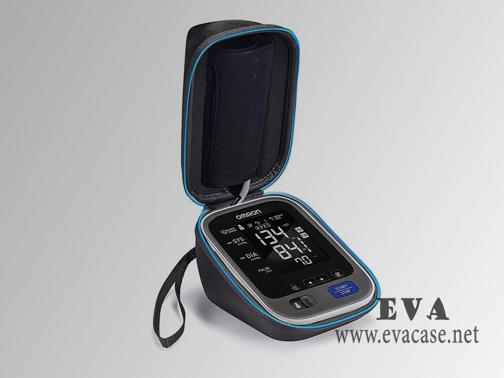 Arm Blood Pressure Monitor carrying case inside view