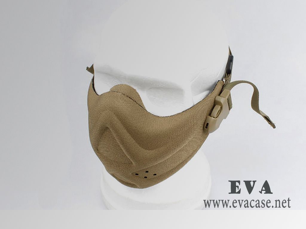Hard foam EVA Face mask on model