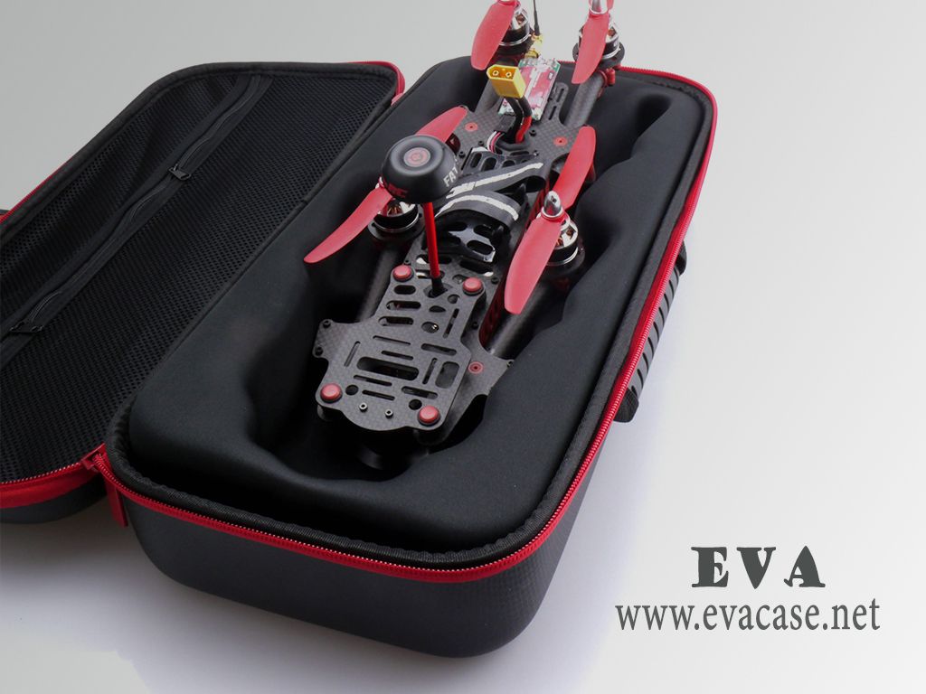 hard shell EVA custom drone hard case with molded EVA foam insert