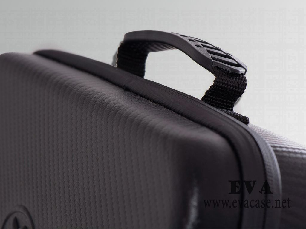 Durable Compact EVA drone travel case with soft plastic handle carrying