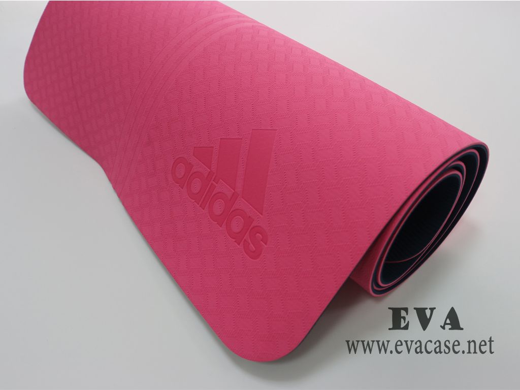Best quality rated yoga mats for Adidas non slip