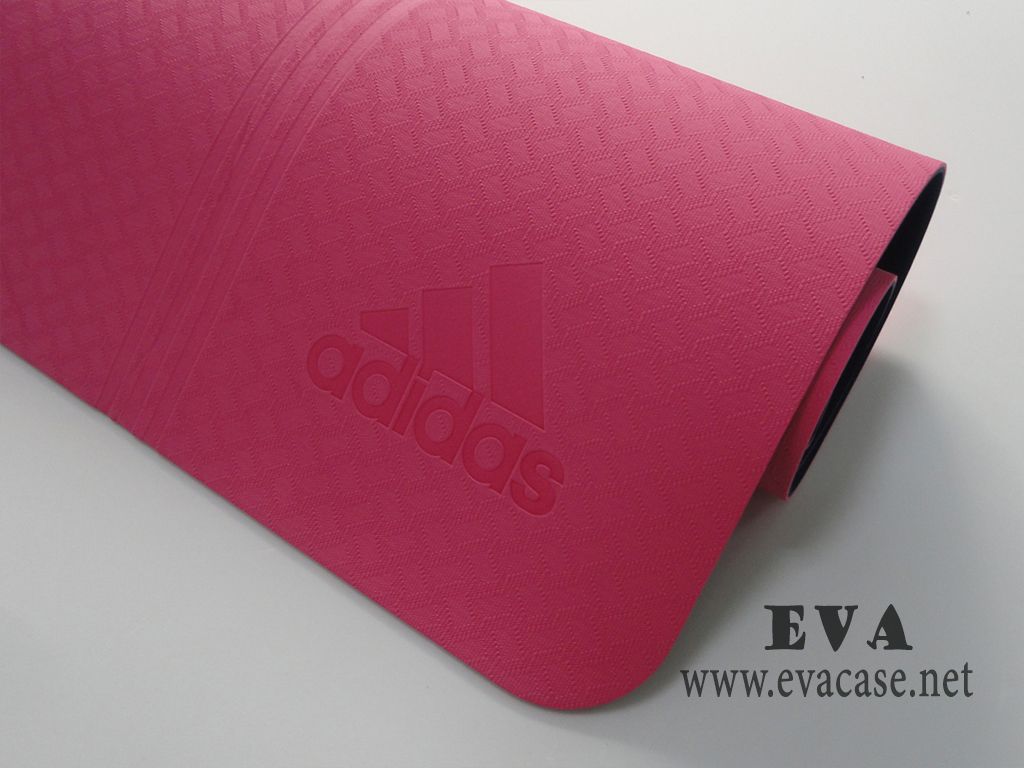 Best quality rated yoga mats for Adidas with stripe design